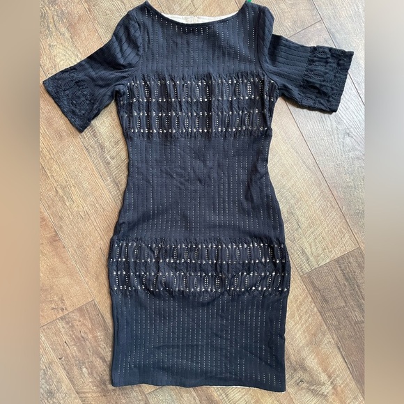 Julia Jordan Black Dress Size 8 - Picture 11 of 11